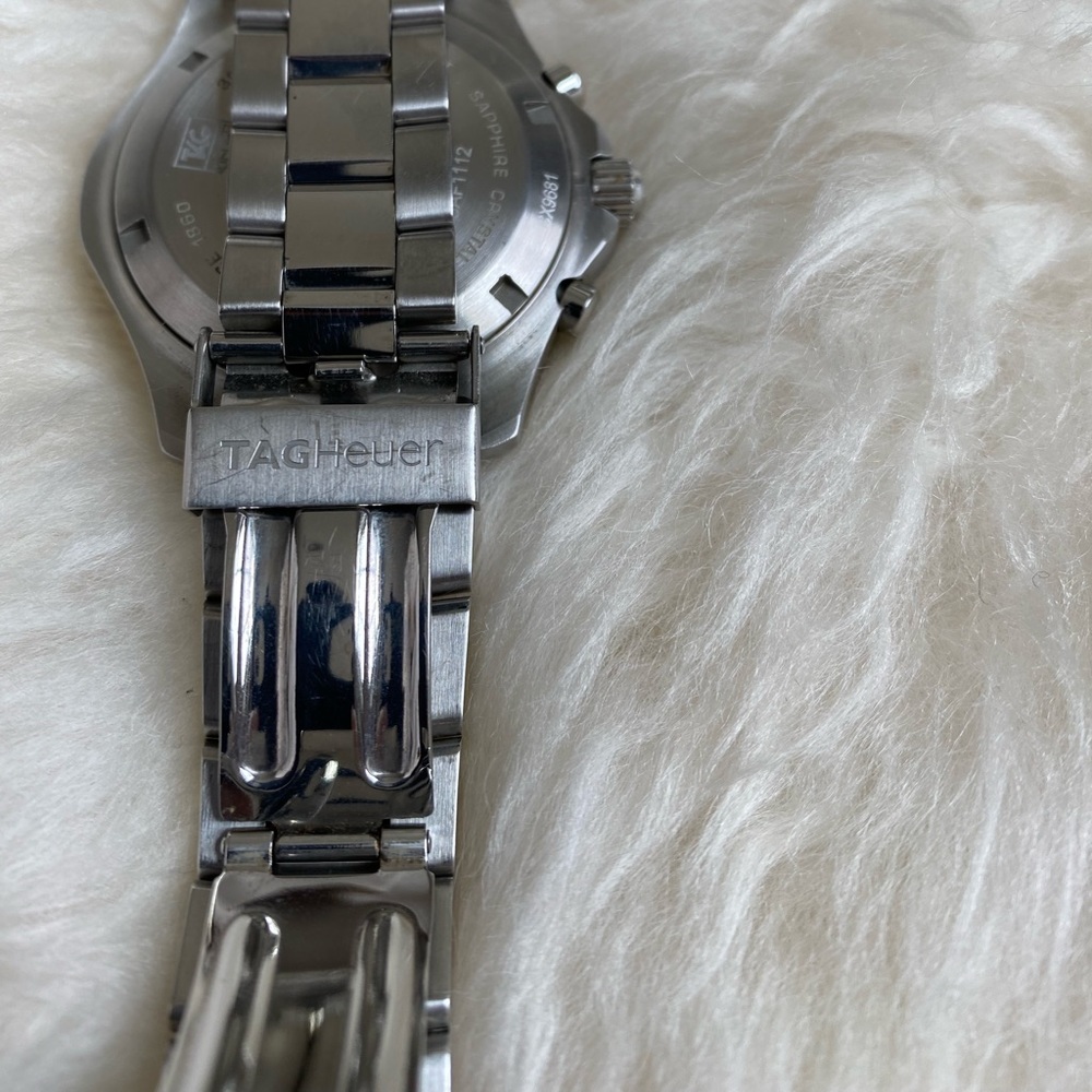 Tag Heuer Aquaracer Blue Dial Men’s Watch, CAF1112. - Picture 9 of 16